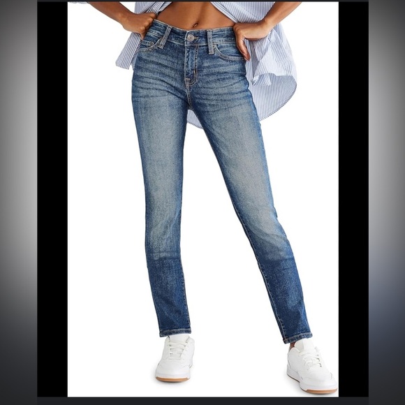 Aeropostale Blue Skinny Jeans with Modern Fit - Picture 1 of 9